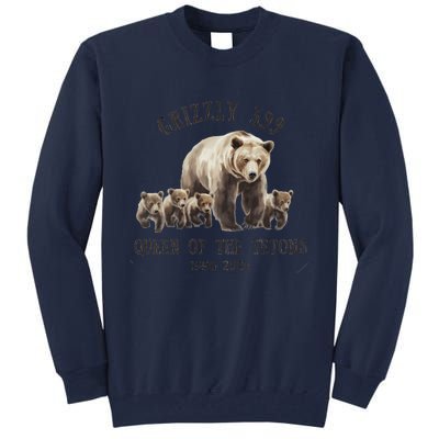 Grizzly 399 Queen Of The Tetons National Park Bear Tall Sweatshirt