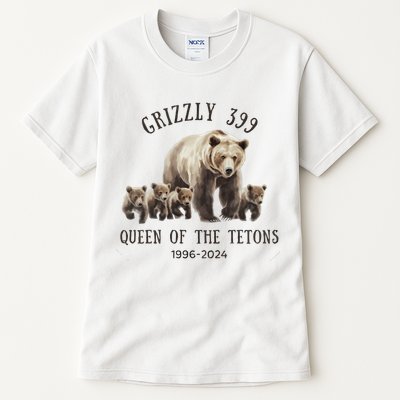 Grizzly 399 Queen Of The Tetons National Park Bear Tall T-Shirt