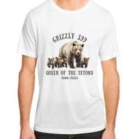 Grizzly 399 Queen Of The Tetons National Park Bear Adult ChromaSoft Performance T-Shirt