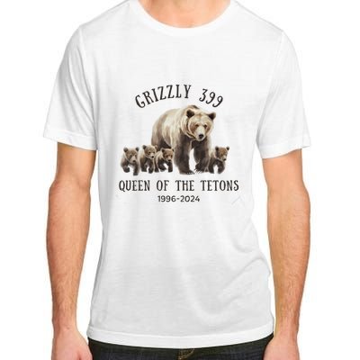 Grizzly 399 Queen Of The Tetons National Park Bear Adult ChromaSoft Performance T-Shirt