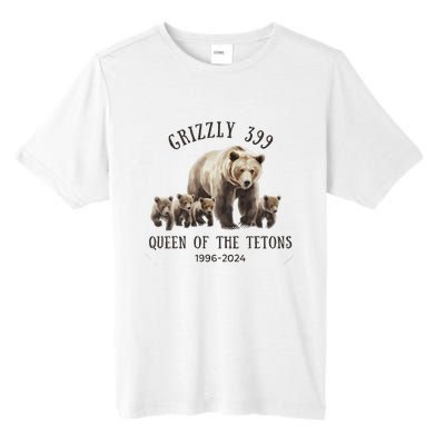 Grizzly 399 Queen Of The Tetons National Park Bear Tall Fusion ChromaSoft Performance T-Shirt