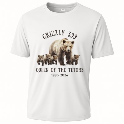 Grizzly 399 Queen Of The Tetons National Park Bear Performance Shirt