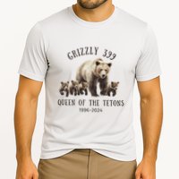 Grizzly 399 Queen Of The Tetons National Park Bear Cooling Performance Crew T-Shirt