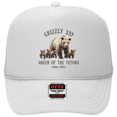 Grizzly 399 Queen Of The Tetons National Park Bear Trucker Hat