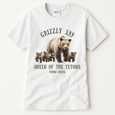 Grizzly 399 Queen Of The Tetons National Park Bear Tall T-Shirt