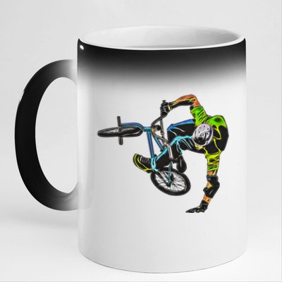 Graphic 365 Sport Bmx Bike Cute Gift 11oz Black Color Changing Mug