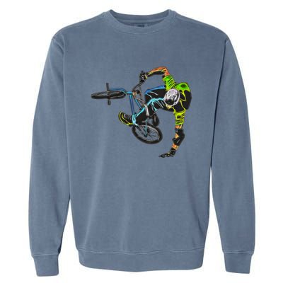 Graphic 365 Sport Bmx Bike Cute Gift Garment-Dyed Sweatshirt