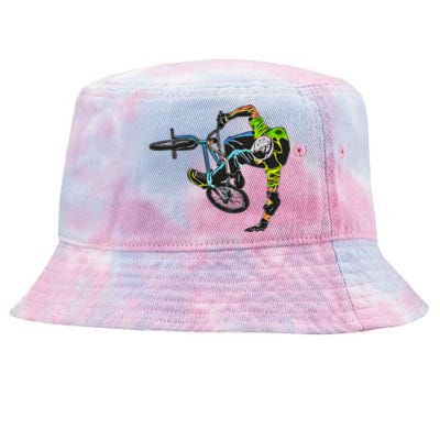 Graphic 365 Sport Bmx Bike Cute Gift Tie-Dyed Bucket Hat