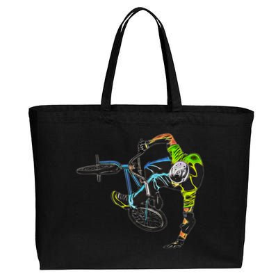 Graphic 365 Sport Bmx Bike Cute Gift Cotton Canvas Jumbo Tote