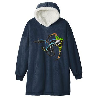 Graphic 365 Sport Bmx Bike Cute Gift Hooded Wearable Blanket