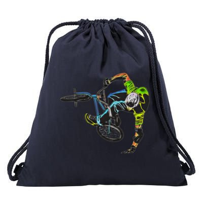 Graphic 365 Sport Bmx Bike Cute Gift Drawstring Bag