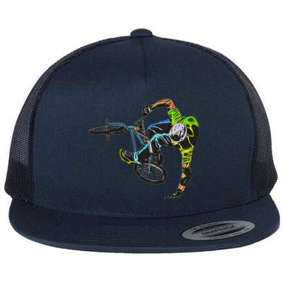 Graphic 365 Sport Bmx Bike Cute Gift Flat Bill Trucker Hat