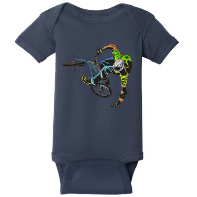 Graphic 365 Sport Bmx Bike Cute Gift Baby Bodysuit