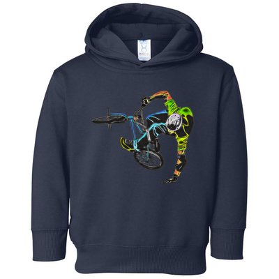 Graphic 365 Sport Bmx Bike Cute Gift Toddler Hoodie