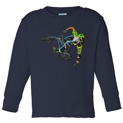 Graphic 365 Sport Bmx Bike Cute Gift Toddler Long Sleeve Shirt