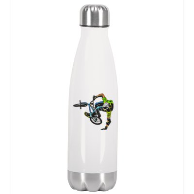 Graphic 365 Sport Bmx Bike Cute Gift Stainless Steel Insulated Water Bottle