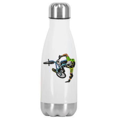 Graphic 365 Sport Bmx Bike Cute Gift Stainless Steel Insulated Water Bottle