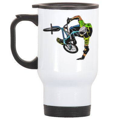 Graphic 365 Sport Bmx Bike Cute Gift Stainless Steel Travel Mug