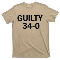 Guilty 34 To 0 T-Shirt