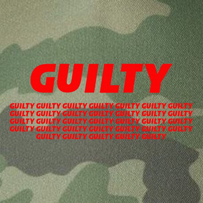 Guilty 34 Times With Red Letters Legacy Tie Dye Trucker Hat