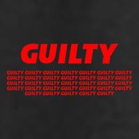 Guilty 34 Times With Red Letters Golf Towel