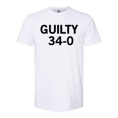 Guilty 34 To 0 Softstyle CVC T-Shirt