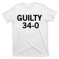 Guilty 34 To 0 T-Shirt