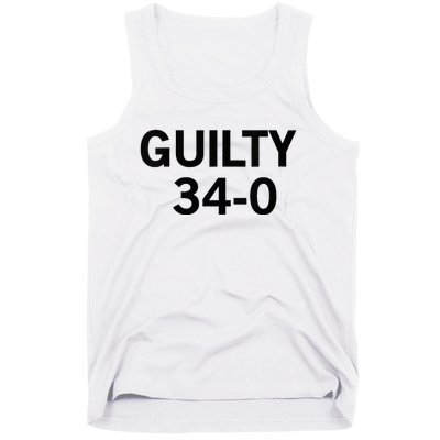 Guilty 34 To 0 Tank Top