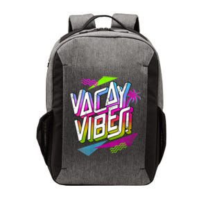 Graphic 365 Vacay Vibes Travel Vacation Retro 80s Cute Gift Vector Backpack