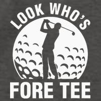 Golf 40th Birthday Look Who’s Fore 40 Forty Vector Backpack