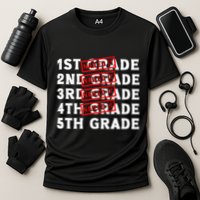 Goodbye 4th Grade Graduation Last Day School Hello 5th Grade Cooling Performance Crew T-Shirt