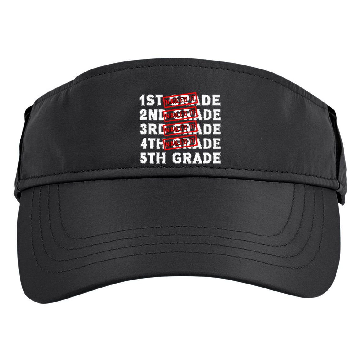 Goodbye 4th Grade Graduation Last Day School Hello 5th Grade Adult Drive Performance Visor