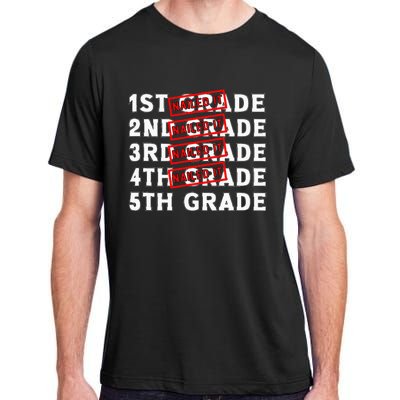 Goodbye 4th Grade Graduation Last Day School Hello 5th Grade Adult ChromaSoft Performance T-Shirt