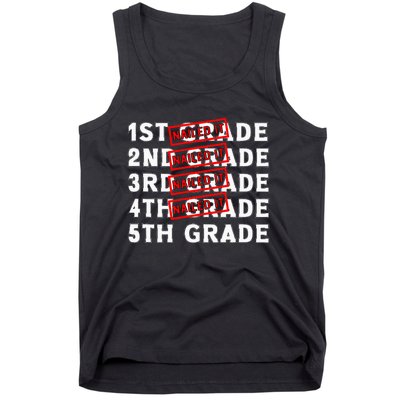 Goodbye 4th Grade Graduation Last Day School Hello 5th Grade Tank Top