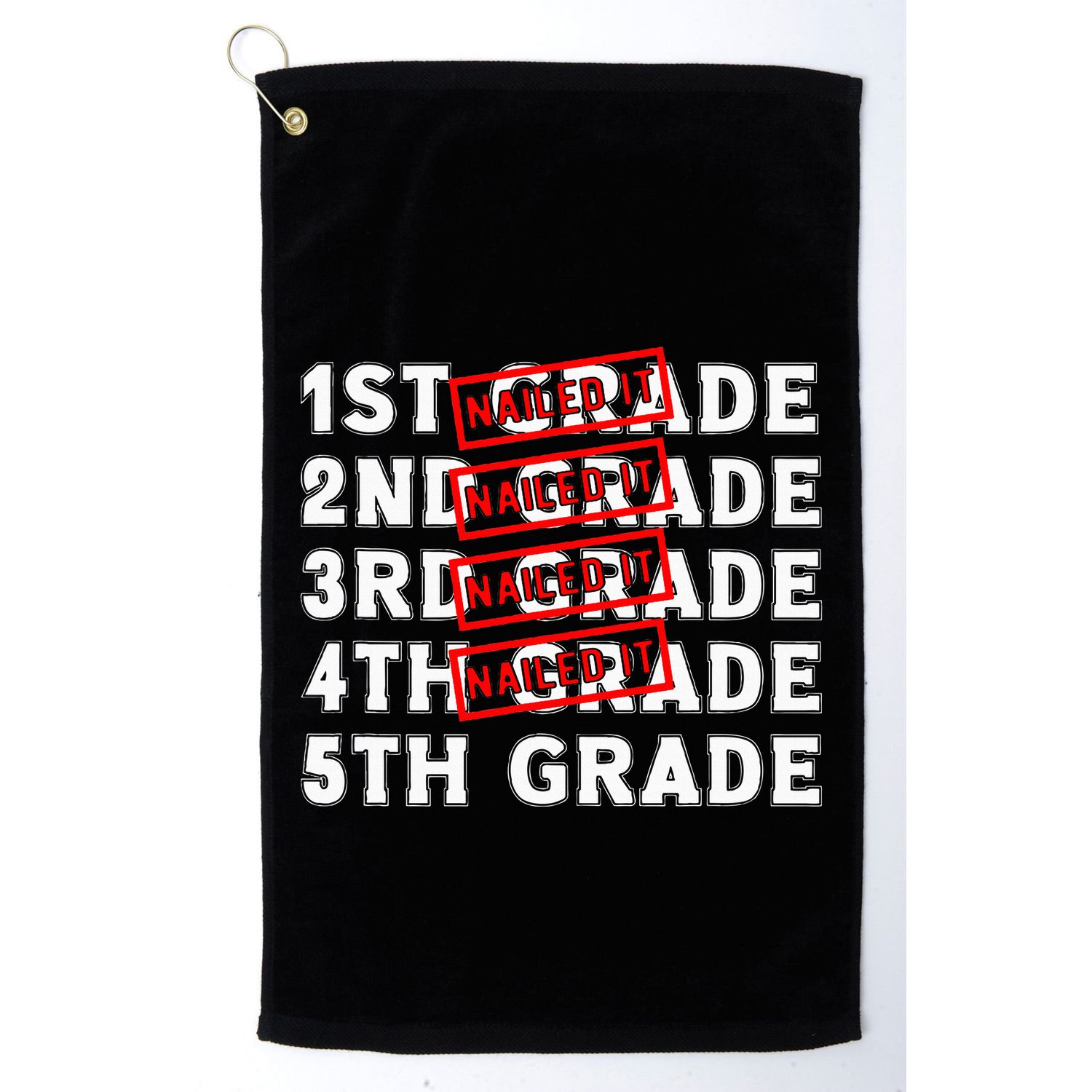 Goodbye 4th Grade Graduation Last Day School Hello 5th Grade Golf Towel
