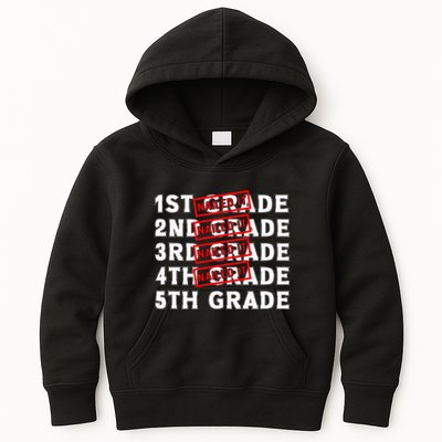Goodbye 4th Grade Graduation Last Day School Hello 5th Grade Kids Hoodie