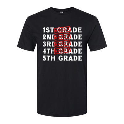 Goodbye 4th Grade Graduation Last Day School Hello 5th Grade Softstyle CVC T-Shirt