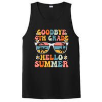 Goodbye 4th Grade Hello Summer Groovy Fourth Grade Graduate PosiCharge Competitor Tank