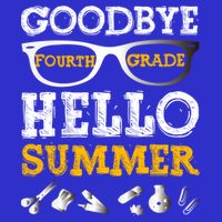 Goodbye 4Th Grade Hello Summer Gift Fourth Grade Graduate Gift Zip Tote Bag