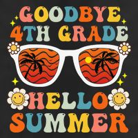 Goodbye 4th Grade Hello Summer Funny Fourth Grade Graduate 15oz Campfire Ceramic Mug