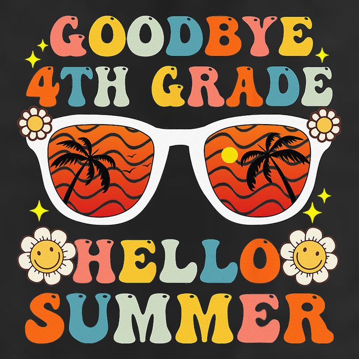 Goodbye 4th Grade Hello Summer Funny Fourth Grade Graduate 15oz Campfire Ceramic Mug