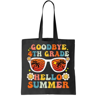 Goodbye 4th Grade Hello Summer Funny Fourth Grade Graduate Tote Bag