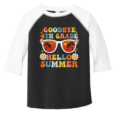 Goodbye 4th Grade Hello Summer Funny Fourth Grade Graduate Toddler Fine Jersey T-Shirt