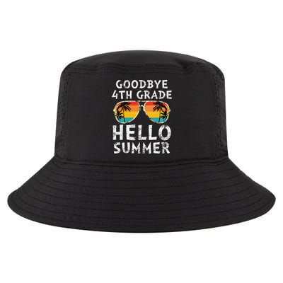 Goodbye 4th Grade Hello Summer Sunglasses Last Day Of School Gift Cool Comfort Performance Bucket Hat