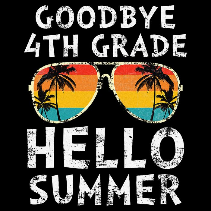 Goodbye 4th Grade Hello Summer Sunglasses Last Day Of School Gift Impact Tech Backpack