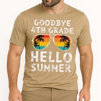 Goodbye 4th Grade Hello Summer Sunglasses Last Day Of School Gift Cooling Performance Crew T-Shirt