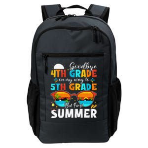 Goodbye 4th Grade Graduation To 5th Grade Hello Summer Daily Commute Backpack