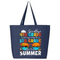 Goodbye 4th Grade Graduation To 5th Grade Hello Summer 25L Jumbo Tote