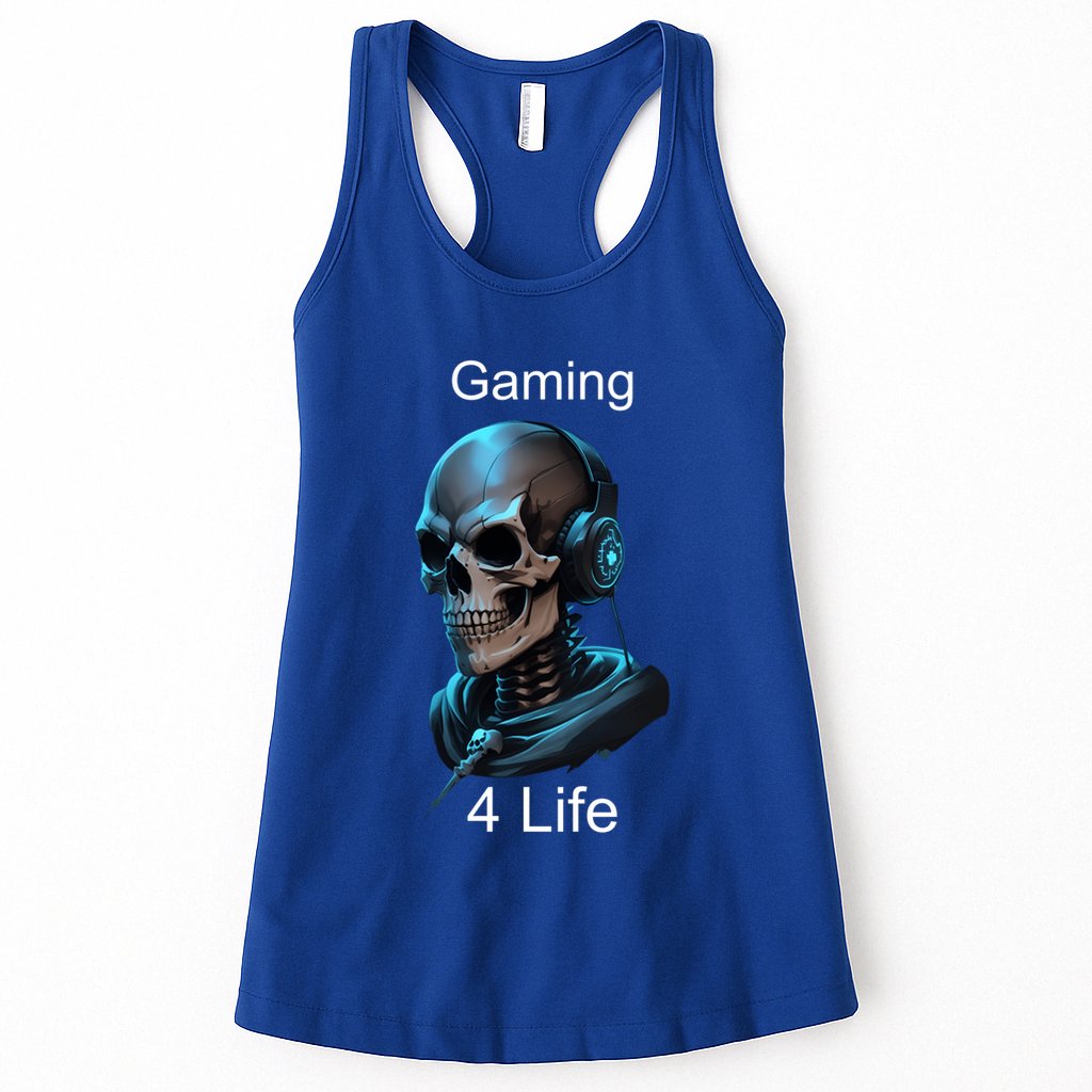 Gaming 4 Life Gamer Life Cute Gift Womens Tank Top