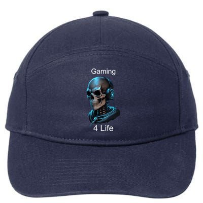 Gaming 4 Life Gamer Life Cute Gift 7-Panel Snapback Hat